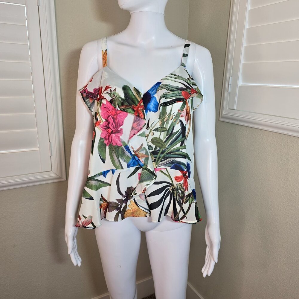 Parker Tropical Print Cami Tank top